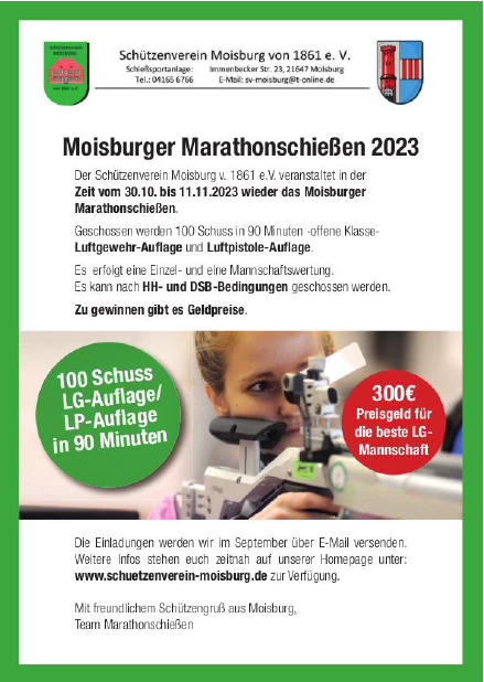Marathon-Schießen Moisburg